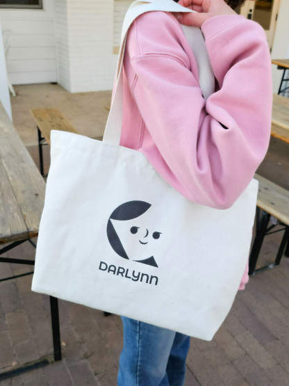 DARLYNN Canvas Tote Bag