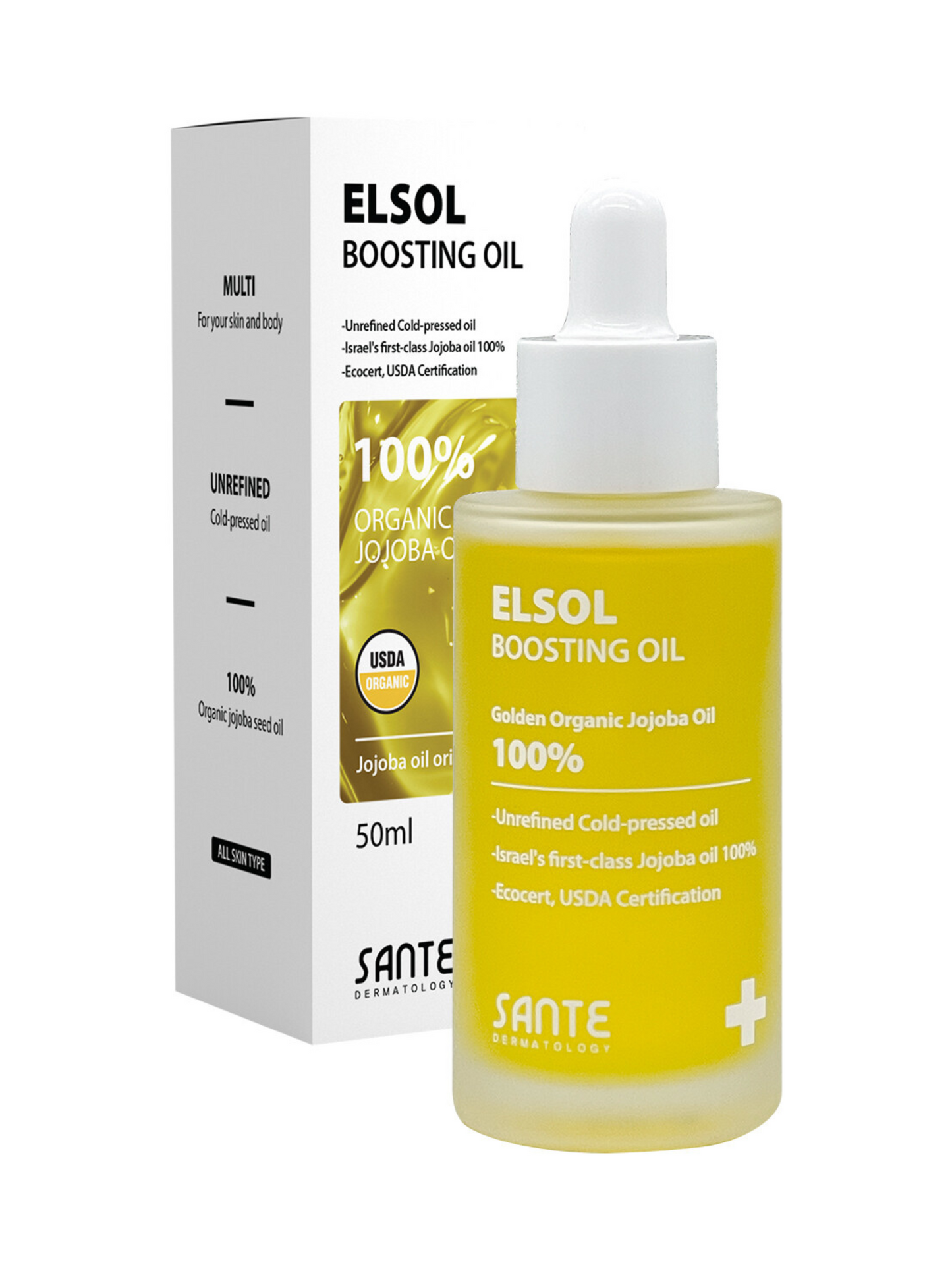 (공구) ELSOL Boosting Oil (Golden Organic Jojoba Oil) (50ml)