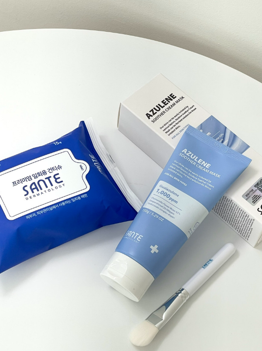 Soother Cream Mask (150g) + 건티슈(15매) + 전용 붓